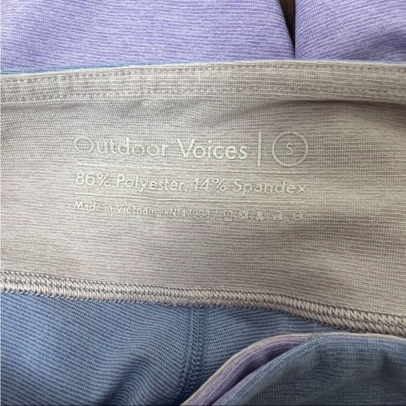Outdoor Voices Pastel Leggings small EUC - Picture 7 of 7